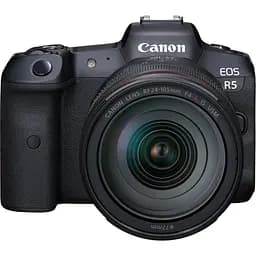 Беззеркальный фотоаппарат Canon EOS R5 Kit 24-105mm IS USM Black (4147C013) [93762]