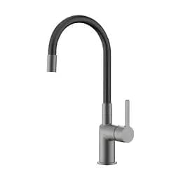 Змішувач для кухні Koer KB-70029-07 графіт (KR5500)