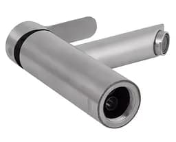 Змішувач для умивальника Brinex Pure 001F Nickel BRIPUR001FNKL - мініатюра 2