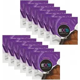 Презервативи EXS Chocolate зі смаком та запахом шоколаду 12 шт.