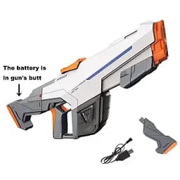 Водный акумуляторний автомат Water Gun 2307 (650ml) with lithium battery White - мініатюра 2