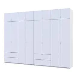 Распашный Шкаф для одежды Doros Лукас Белый 4+4 ДСП 320х50х240 (42005126)