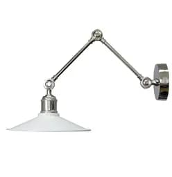 Настінне бра латунне 3-ох поворотне, PikArt арт. 3298 білий