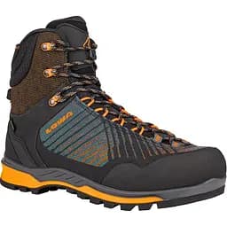 Черевики чоловічі Lowa Mangart GTX Mid 41 Сірий-Помаранчевий - мініатюра 2