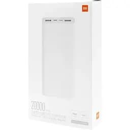 Повербанк Xiaomi PowerBank 3 20000mAh 18W PLM18ZM White 00000017646/-mia