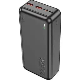 Универсальна мобильна батарея Hoco J101B Astute 22.5W 30000mAh Black (6931474782519)