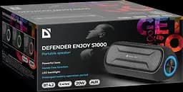 Портативна колонка Enjoy S1000 Black (65688) Defender teh0022388 - мініатюра 3