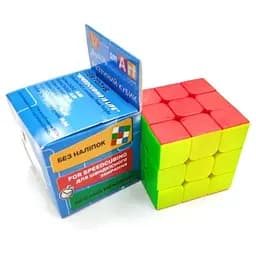 Розумний Кубик 3х3 без наліпок кольоровий пластик (Smart Cube 3x3 Stickerless) (SC322)