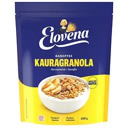 Вівсяна гранола Elovena з бананом 350 г