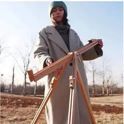 Мольберт - тринога MEEDEN 6077 бук 84×86×181см.з сумкою  - мініатюра 5