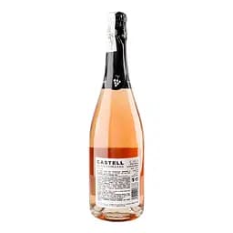 Ігристе вино Castell De La Comanda Cava Brut Rose рожеве рухе 11.5% 0.75 л (784) - мініатюра 3
