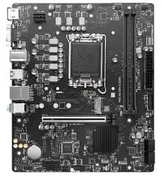 Мат.плата LGA1700, MSI PRO H610M-E DDR4, H610, 2xDDR4, Int.Video(CPU), 4xSATA3, 1xM.2, 1xPCI-E 16x 4.0, 1xPCI-E 1x 3.0, ALC897, RTL8111H, 4xUSB3.2/8xUSB2.0, VGA/HDMI, MicroATX - мініатюра 2