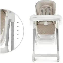 Стільчик для годування Kinderkraft Tulo Beige (KHTULO00BEG0000) - мініатюра 6