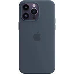 Оригінальний силіконовий чохол Apple Silicone Case MagSafe Storm Blue для iPhone 14 Pro (6.1") (MPTF3ZM/A) - мініатюра 3