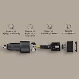 Автомобільний зарядний пристрій XiaomiXiaomi Car Charger 100W CC07ZM BHR4460CN - мініатюра 4