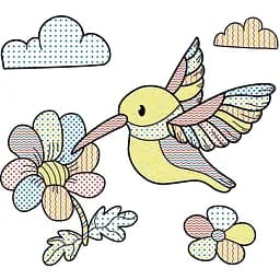 Водяні розмальовки Талант Птахи (8w-birds) - мініатюра 4