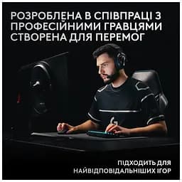 Клавіатура Logitech G Pro X 60 Lightspeed GX Tactile Wireless/Bluetooth UA White (920-011930) - мініатюра 8