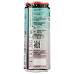 Пиво Mikki Brew Mister Durbecalo, світле, нефільтроване, 8,5%, з/б, 0,33 л - мініатюра 2