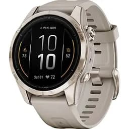 Смарт-годинник Garmin Epix Pro (Gen 2) Sapphire Edition 42mm Soft Gold with Light Sand Band (010-02802-10) [86536]