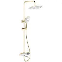 Душова система Rea Melia gold white з виливом REA-P2406, Золотий