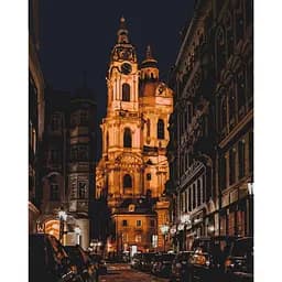 Картина по номерам Собор Св. Николая. Прага 40х50 см 11215-AC