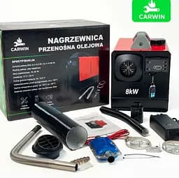 Обігрівач Webasto автономний дизельний CARWIN 8 кВт (12В24В220В) з LCD-дисплеєм та пультом ДК - мініатюра 10