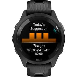Смарт-годинник Garmin Forerunner 265 Black Bezel and Case with Black/Powder Gray Silicone Band 010-02810-10 [89347] - мініатюра 4