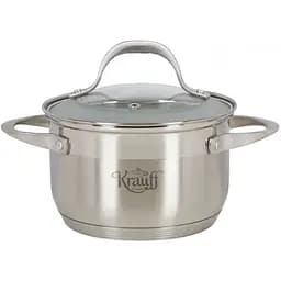 Кастрюля Krauff Lokka со стеклянной крышкой 18 см 2.9 л (26-242-033)