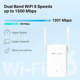 Ретранслятор Wi-Fi сигналу Mercusys ME60X [128287] - мініатюра 4