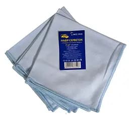 Набір серветок з мікрофібри Werk WCC-3535 для скляних поверхонь 35 x 35 см 3 шт. (133342)