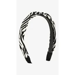 Обруч женский 4021-2 Черно-белый