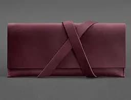 Кожаный тревел-кейс Voyager 1.0 бордовый Crazy Horse