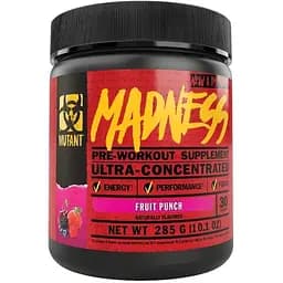 Передтренувальний комплекс Mutant Madness Фруктовий пунш 285 г