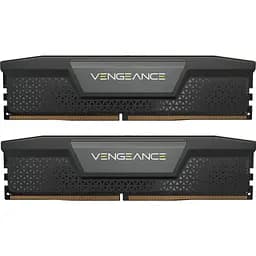 Модуль пам'яті для комп'ютера DDR5 96GB (2x48GB) 6400 MHz Vengeance Black Corsair (CMK96GX5M2B6400C32)