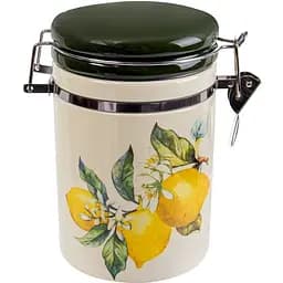 Банка для зберігання Lefard Лимон, 600 мл, бежевий (858-0075)