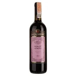 Вино La Cacciatora Merlot Veneto, красное, сухое, 11,5%, 0,75 л