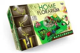 Безпечний освітній набір для вирощування рослин Home Florarium, HFL-01-01U