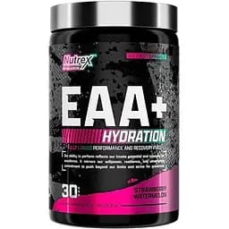 Амінокислота Nutrex Research EAA+ Hydration, 390 грам - Кавун-полуниця