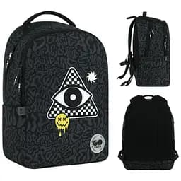 Рюкзак GoPack Teens 135M-6 Чорний (GO26-135M-6)