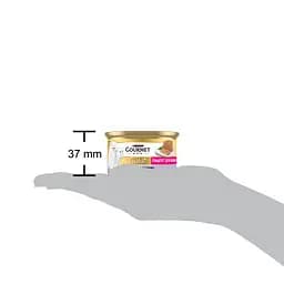 Упаковка вологого корму для кошенят Gourmet Gold Паштет з телятиною 1.02 кг (85 г x 12 шт.) - мініатюра 5
