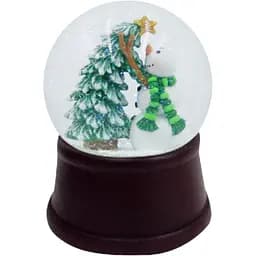 Снігова куля MBM My Home Ялинка та сніговик 11.5 см (DH-ST-33 COLOR)