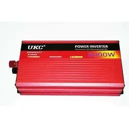Інвертор напруги UKC 3000ВА(1500Вт), 12/220V approximated, 1 універсальна розетка, Box