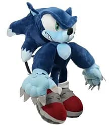 М'який рюкзак-іграшка Супер Сонік Sonic Werehog - мініатюра 3