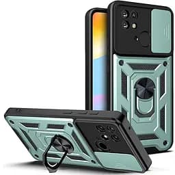 Чохол Ummi Camshield Serge Ring для Xiaomi Redmi 10C Зелений / Green