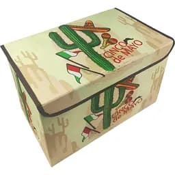 Кошик для іграшок Metr+ для зберігання іграшок R 0625 38х24х24 см Кактус