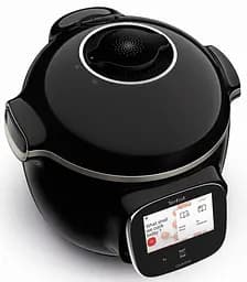 Мультиварка скороварка Tefal Cook4me Touch 1600Вт 6л сенсорне керування 13 програм чорний - мініатюра 4