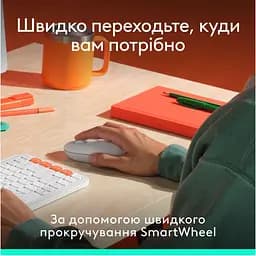 Комплект (Клавіатура та Миша) Logitech Pop Icon Combo (920-013141) Off-White - мініатюра 5