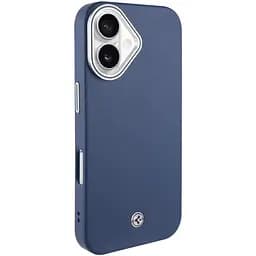 Чохол SGP PC+Leather with MagSafe для Apple iPhone 16, 6.1 Blue