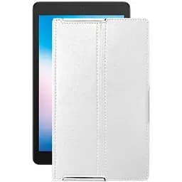 Чохол StatusCASE з екошкіри для планшету Alcatel 3T 8 2020 Білий