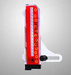 Велосипедная разноцветная светодиодная подсветка колес велосипеда Spoke light 16 LED 32 вело узора